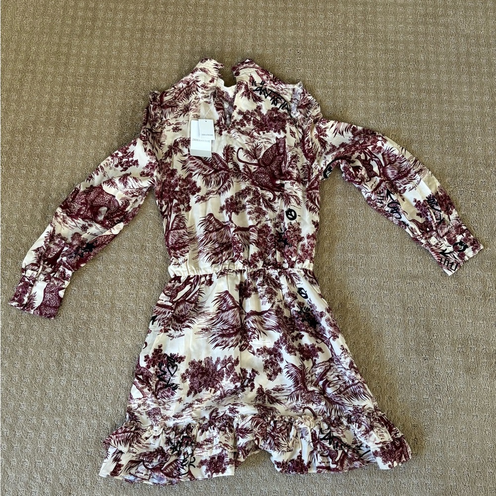 Zadig & Voltaire Silky Print Dress